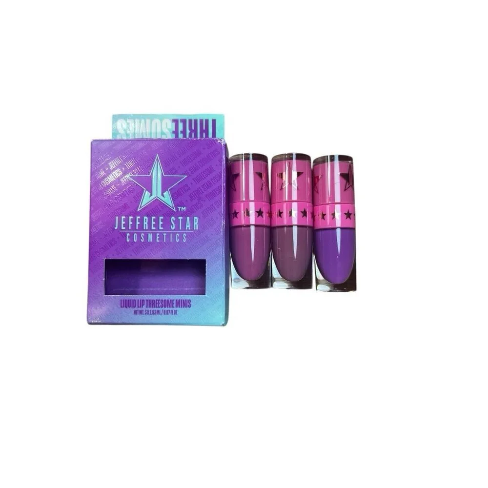 Jeffree Star Cosmetics Liquid Lip Threesome Minis Summer Box New In Box